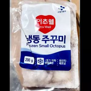 이츠웰 주꾸미 홀 6미 200g X10 대포장할인 식당용상품 중식당 일식당 가정용 벌크포장