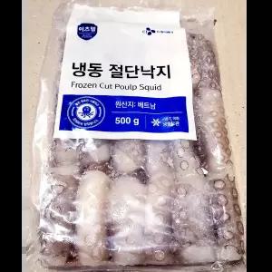 이츠웰 절단낙지 (L 500g) X6 손질낙지 한식집 세절낙지 감칠맛 포장용 초무침용