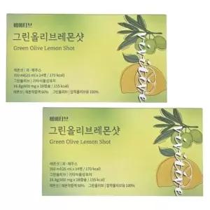 [단비] 비비티브 그린올리브 레몬샷 14개입 x 2개