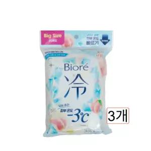 비오레 쿨링 바디 시트 피치 사봉향 20매 3개