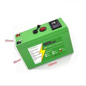 항공 운송 12V 9Ah-21Ah 18650 리튬 충전식 배터리 팩 (분무기  전동 자동차 오디오 스케일 장난감 키트고