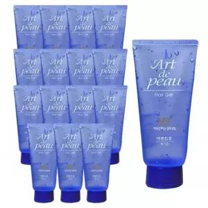 친절한탄씨 아르드포 헤어젤 튜브 180ml 총16개 헤어젤 강력스프레이 헤어용품 호텔용 모텔용 대용량