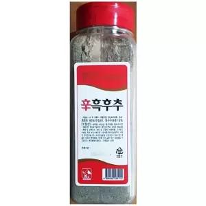 흑후추가루(서원 450g) 흑후추 후추가루 후추분 가루 와사비 겨자 (WC9DBAE)