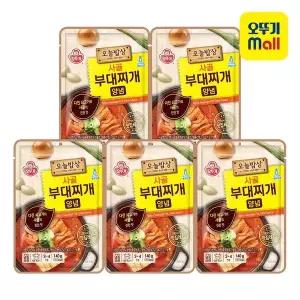 [오뚜기] 오늘밥상 사골 부대찌개 양념 140g 5개