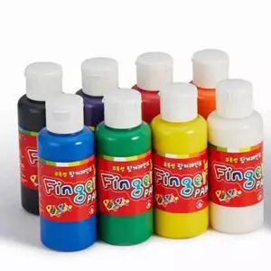 탑몰 핑거 페인트 100ML 8색 집에서미술놀이 오감놀이