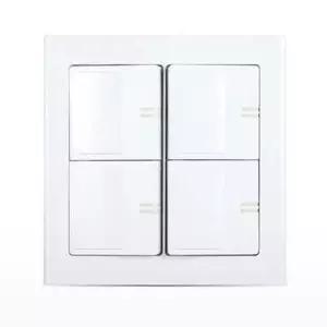 교체형 전등스위치 안전한 형광등 스위치 커버 4구1로-WD650A2