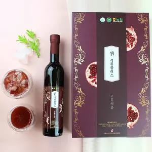 [롯데백화점]남도미향 [고흥석류]고흥 퀸 석류플러스 원액 (500ml x 2병)