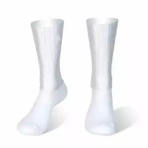 안티 슬립 실리콘 여름 에어로 양말 Whiteline 사이클링 남성 자전거 스포츠 러닝 Calcetines Ciclismo