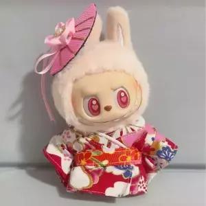 일본식 인형 기모노 세트 5/7cm Labubu V V2 장식 의류 액세서리