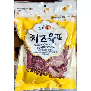 치즈육포 (진미향 세절 500g) X10 호프식재료 호프안주 술안주 식당용 업소용