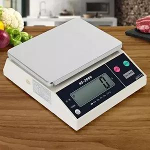 고품질 KS-2000 업소용저울 전자 디지털 정밀 마트 중량계 전자저울 이유식저울 가정용저울 W4047D1