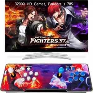 FVBADE 32000 Games in 1 78s 판도라 박스 아케이드 게임 콘솔 블루투스 기능 호환 PC 프로젝터 TV 3D 4인