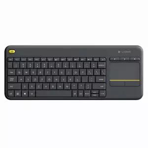 로지텍 K400 PLUS 무선 터치패드 미니 키보드 (한글각인)