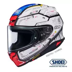 쇼에이 Z-8 RX-78-02 GUNDAM TC-10 SHOEI X 기동전사 건담 콜라보 풀페이스 헬멧