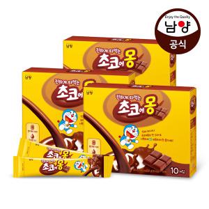진하게 타먹는 초코에몽 코코아 10TX3 총 30T/총용량900g