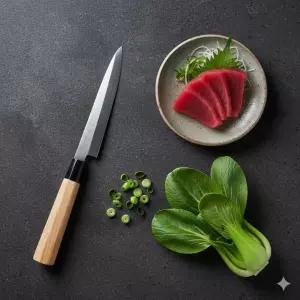 명장 조상진 천지도 수제 미니 사시미 회칼 대