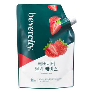 세미 베버시티 딸기 베이스 1kg x 6개
