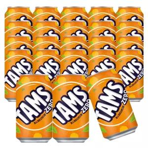 [롯데칠성음료] 탐스 제로 뚱캔 오렌지향 355ml 24캔