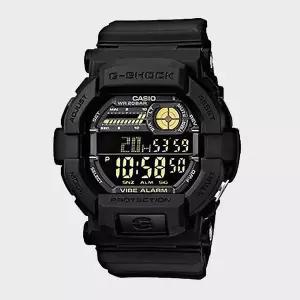 [지샥]G-SHOCK 지샥 GD-350-1B 올블랙 빅페이스 아웃도어 군인시계