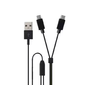 [셀러허브]듀얼 USB 충전 데이터 케이블 C타입 5핀 쾌속충전 (S11167887)