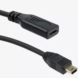 [셀러허브]Coms USB 3.1Type C to Mini 5Pin 변환 케이블 20cm (S11167946)