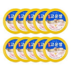 웰빙헬스 명품 고운발 풋크림 110g 10개