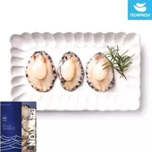 깐통 [총9미 500g] 손질전복 바로요리가능 내장포함)