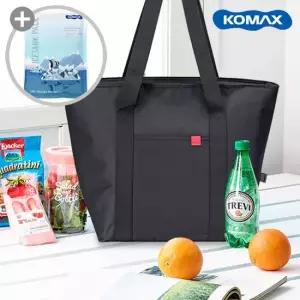 개똥마미 코멕스 아이스 쇼퍼백 소프트 쿨러백 보냉백 18L +아이스팩)