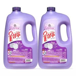 애경 울샴푸 퍼플 라일락 본품 3L 2개