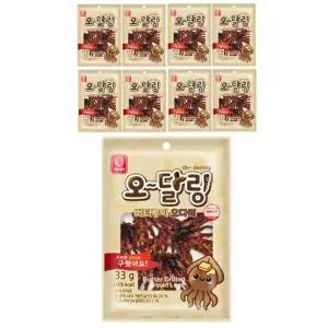 한진식품 오달링 버터구이 오다리 33g 9개