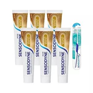 센소다인 시린이케어 멀티케어EX 치약 100g, 6개+딥클린 칫솔 1입, 1개