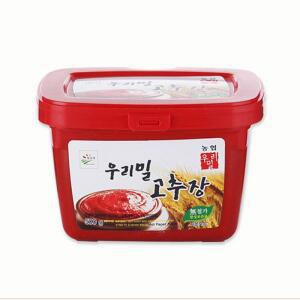 국산밀 100% 한국 우리밀 농협 우리밀 고추장 500g (1+1) 총2개