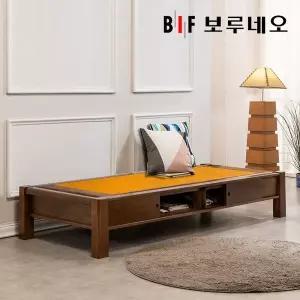[보루네오하우스]뜨끈뜨끈 평상수납 온도조절 황토흙 온돌쇼파 (가로218cm/전국무배)