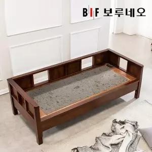 [보루네오하우스]뜨끈뜨끈 데이베드 석영장석 맥반석 온돌쇼파 (가로214cm/전국무배)
