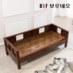 [보루네오하우스]뜨끈뜨끈 데이베드 원적외선 황토볼 온돌쇼파 (가로214cm/전국무배)