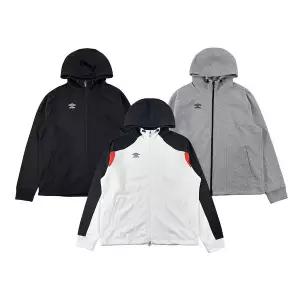 [엄브로] PTR 프리 매치 니트 후드 집업 UQ121SFT11