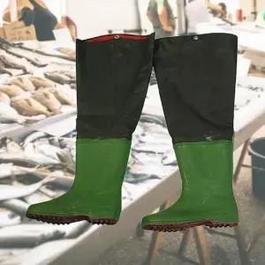 [셀러허브]무릎장화 민물장화 얕은물 작업시 해루질 낚시 PVC 허벅지장화 허벅지장화 안전 (S42578674)