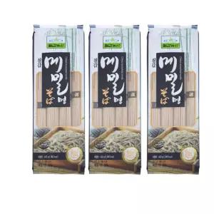 칠갑 메밀면 400g 3개 메밀국수 소바