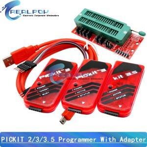 PICKit2 PICKIT3 프로그래머  PIC ICD2 2 3 3.5 어댑터 범용 시트