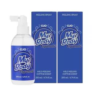 크리오 마이 바디앤꿈치 풋 필링 각질 제거 스프레이 200ml X 2개 MNS