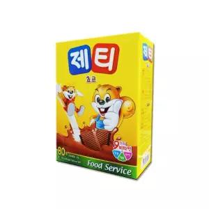 [동서식품] 동서식품 제티 초코 80T 1개 분말 스틱형 어린이 초코우유 대용량 간식