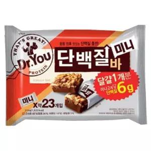 직원간식 오리온 닥터유 미니 단백질바 324G 약23개입