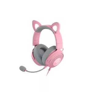 레이저코리아 Kraken Kitty V2 Pro 핑크 게이밍 헤드셋