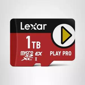 렉사 1TB 플레이 프로 마이크로SD 익스프레스 카드 UHSI C10 U3 V30 풀 HD 4K 최대 900MB/s 메모리 스위치
