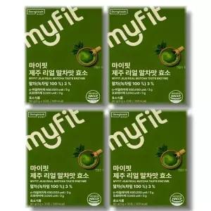 [건강나라] 동국제약 마이핏 제주리얼 말차라떼맛 효소 30포 4박스