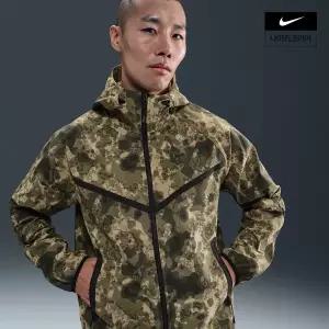 NIKE 나이키 남성 테크 우븐 카모 윈드러너 오버사이즈 재킷 HV0980-210