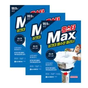 홈스타 맥스 싱크대 배수관 클리너 680ml 3개