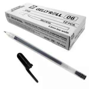 사쿠라 젤리롤펜 겔리롤펜 파인 XPGB 0.6mm (블랙) (12개입) 1다스 2444367 J