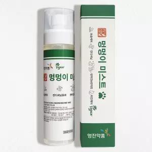 영진약품 주견야옹 멍멍이 미스트 150ml 1개 - 강아지 고양이 보습케어 에센스 비건 정전기방지