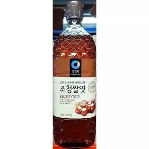 업소용 식당 분식 식자재 재료 청정원 쌀엿 1.2kg  설탕 고추장 조청 (W6283D4)